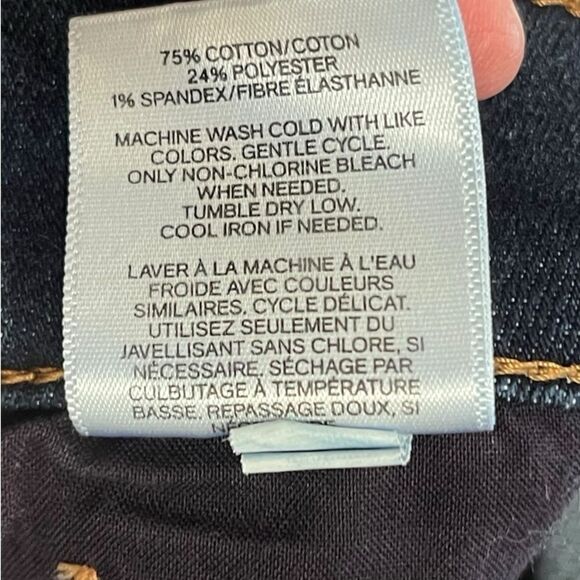 Express Women’s Mid Rise Medium Wash Denim Legging Blue Jeans, Size 8R - Picture 11 of 11